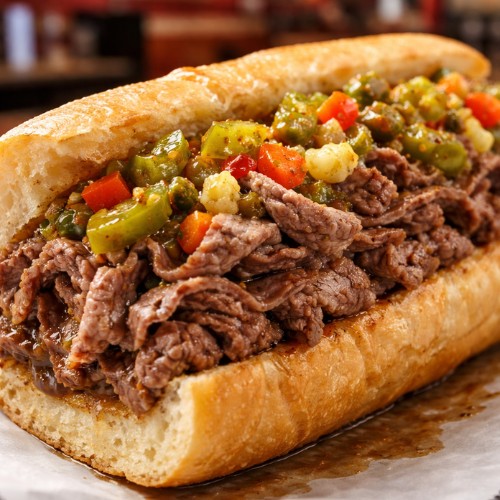 Italian Beef Sandwich PORTILLOS MENU PORTILLO'S SANDWICHES PORTILLO'S MENU WITH PRICES