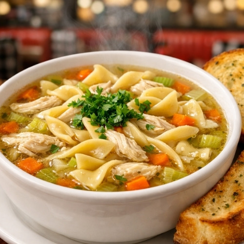 Chicken Noodle Soup Tamale , Portillo's sides, portillo's food, portillo's menu with prices , portillo's menu , portillo's catering , portillo's breakfast menu