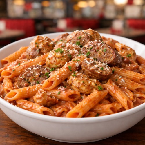 Penne Ala Vodka PORTILLOS MENU PORTILLO'S PASTA PORTILLO'S MENU WITH PRICES