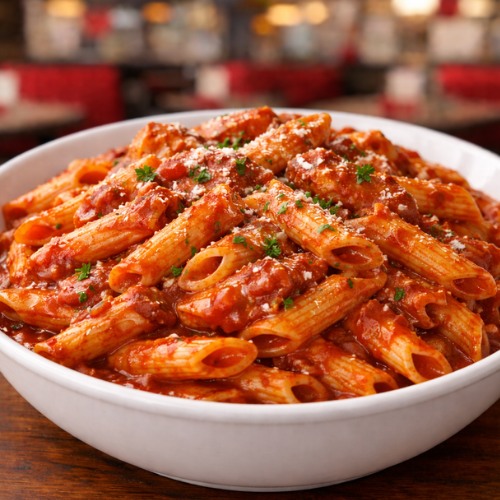 Penne All Arrabbiata PORTILLOS MENU PORTILLO'S PASTA PORTILLO'S MENU WITH PRICES