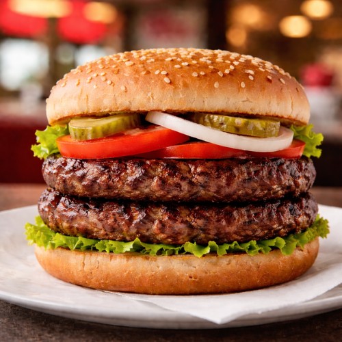 Bacon Double HamburgerPortillo's Menu , Portillo's burgers , Portillos Menu with prices , portillo's breakfast , portillo's catering