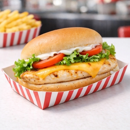 Broiled Chicken Sandwich , Portillo's chicken , portillo's food, portillo's menu with prices , portillo's menu , portillo's catering , portillo's breakfast menu