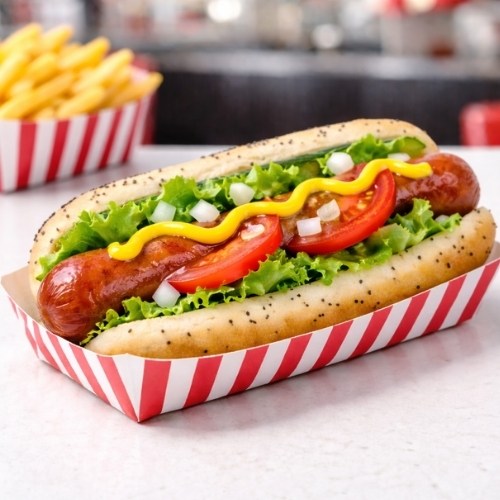 Plant Based Garden Dog , portillo's food, portillo's menu with prices , portillo's menu , portillo's catering , portillo's breakfast menu